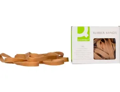 Bracelet caoutchouc q-connect n.15 150x9mm boîte fenêtre 100g