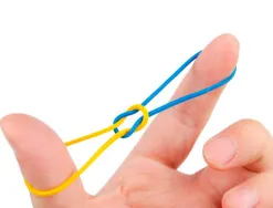 Bracelet caoutchouc q-connect 4mm et 80mm coloris assortis boîte distributrice 15g