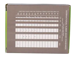 Bracelet caoutchouc q-connect n.3 30x2mm boîte fenêtre 100g