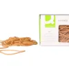 Bracelet caoutchouc q-connect n.8 80x2mm boîte fenêtre 100g