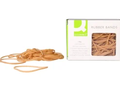 Bracelet caoutchouc q-connect n.8 80x2mm boîte fenêtre 100g