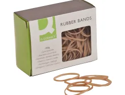 Bracelet caoutchouc q-connect n.8 80x2mm boîte fenêtre 100g