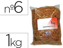 Bracelet caoutchouc sign étroit 60x1.5mm sachet 1kg