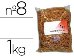 Bracelet caoutchouc sign étroit 80x1.5mm sachet 1kg