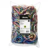 Bracelet caoutchouc wonday dimensions et coloris assortis sachet 250g