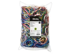 Bracelet caoutchouc wonday dimensions et coloris assortis sachet 250g