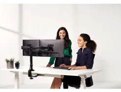 Bras porte-ecran fellowes double à pince gamme reflex