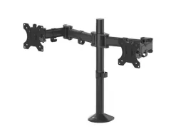 Bras porte-ecran fellowes double à pince gamme reflex