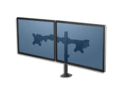 Bras porte-ecran fellowes double à pince gamme reflex