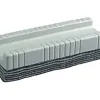 Brosse jpc tableau blanc corps plastique 10 lamelles feutres détachables 14,4x5,5cm
