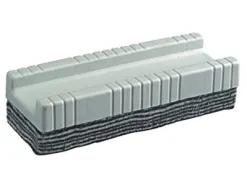 Brosse jpc tableau blanc corps plastique 10 lamelles feutres détachables 14,4x5,5cm