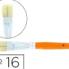 Brosse plate cléopâtre nº16 soie de porc bois fsc vernis protecteur