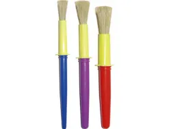Brosses 3 tailles diametres assortis 16.5 17.5 18.5 cm