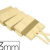 Bâtonnet en bois graine créative 93mm couleur naturellle sachet 300 unités