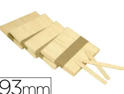 Bâtonnet en bois graine créative 93mm couleur naturellle sachet 300 unités