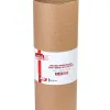 Bulle papier gpv kraft recycle 2 couches 200gr rouleau 0,35x5m coloris brun
