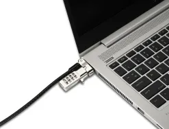Cable de securite kensington universel 3 en 1 a combinaison reinitialisable