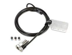 Cable de securite kensington universel 3 en 1 a combinaison reinitialisable