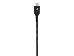 Cable t'nb usb-c/usb-c 1,5m gaine aimantee coloris noir