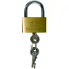 Cadenas a clefs sign laiton massif 50x40x4mm