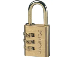Cadenas a combinaison sign laiton massif 70x28x12mm