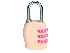 Cadenas carpentras de couleur a combinaison coloris rose 62x30x15 mm