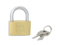 Cadenas wonday laiton 30 mm avec 3 clés