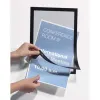 Cadre affichage durable duraframe autocollant a3 32,5x44,5cm coloris noir
