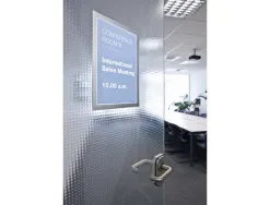 Cadre affichage durable duraframe autocollant a3 32,5x44,5cm coloris argent