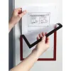 Cadre affichage durable duraframe magnétique a4 bords noirs sachet 5 unités