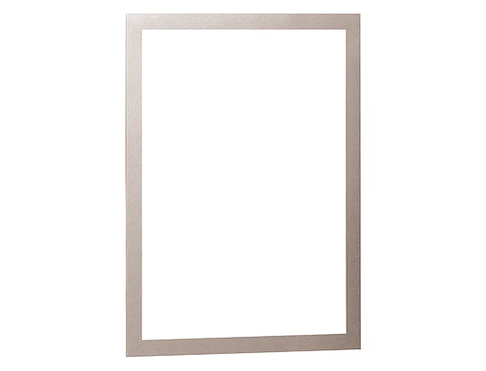 Cadre affichage durable duraframe pochette adhésive a4 magnétique surface adhésive repositionnable a4 argent sachet 2u