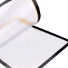 Cadre affichage liderpapel mural magnetique a4 dos adhesif repositionnable coloris jaune