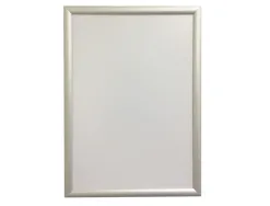 Cadre affichage mural q-connect aluminium format a3 32,7x45x1,2cm coloris argent