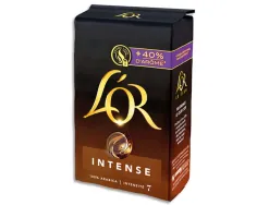 Cafe moulu intense l or 100 arabica paquet de 250 g