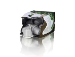 Cafe puro savanna bio compatible nespresso 60% arabica 40% robusta fairtrade sachet 10 capsules