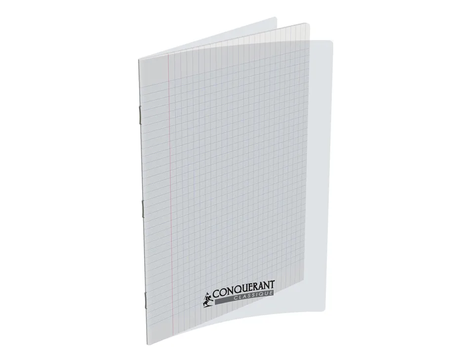 Cahier conquerant poplypropylene indechirable et lavable papier velin extra 21x29,7 cm 140 pages s y s
