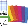Cahier agrafé oxford easybook polypropylène résistant 96 pages 90g séyès format a4 21x29,7cm