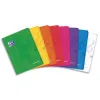 Cahier agrafe oxford easybook polypropylene resistant 96 pages 90g seyes format a4+ 24x32cm coloris assortis