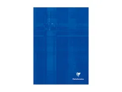 Cahier broché clairefontaine papier vélin velouté rembordé rigide a4 21x29,7cm 192 pages 90g 5x5mm