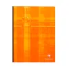 Cahier broché clairefontaine papier vélin velouté couverture souple pelliculée a4+ 24x32cm 190 pages 90g 5x5mm