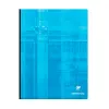 Cahier broché clairefontaine papier vélin velouté couverture souple pelliculée a4+ 24x32cm 192 pages 90g séyès