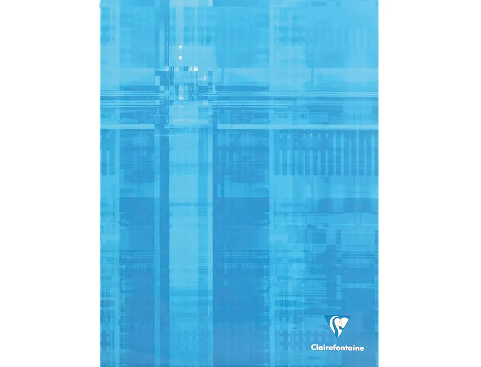 Cahier broche clairefontaine couverture carte pelliculee 24x32cm 192 pages 90g seyes