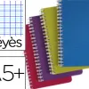 Cahier clairefontaine linicolor intensive reliure intégrale a5+ 17x22cm 100 pages 90g réglure séyès coloris assortis