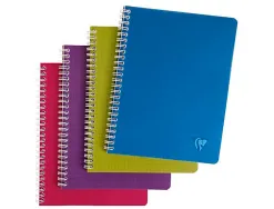 Cahier clairefontaine linicolor intensive reliure intégrale a5+ 17x22cm 100 pages 90g réglure séyès coloris assortis