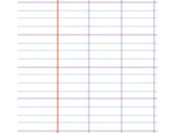 Cahier clairefontaine linicolor reliure intégrale assortiment fresh a4 21x29,7cm 180 pages 90g 5x5mm