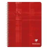 Cahier clairefontaine papier vélin velouté couverture pelliculée reliure intégrale a5+ 17x22cm 100 pages 90g séyès