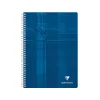 Cahier clairefontaine papier vélin velouté couverture pelliculée reliure intégrale a4 21x29,7cm 180 pages 90g séyès