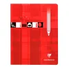 Cahier clairefontaine piqué dessin extra blanc couverture pelliculée a5+ 17x22cm 32 pages 125g uni