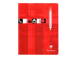 Cahier clairefontaine piqué dessin extra blanc couverture pelliculée a5+ 17x22cm 32 pages 125g uni