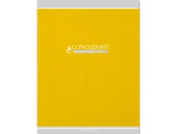 Cahier conquerant classique agrafe 240x320 96 pages 90g seyes recycle